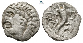 Seleukid Kingdom. Uncertain mint circa 150-0 BC. Imitating drachm of uncertain Seleukid king. "Drachm" AR