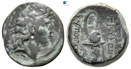 Seleukid Kingdom. Uncertain mint. Tryphon 142-138 BC. Bronze Æ
