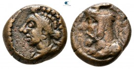 Kings of Elymais. Orodes V circa AD 150-200. Drachm Æ