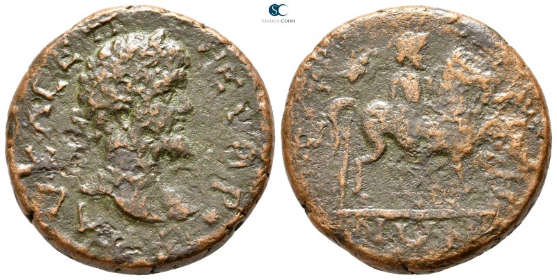Moesia Inferior. Istros. Septimius Severus AD 193-211. 
Bronze Æ

27 mm., 16,...