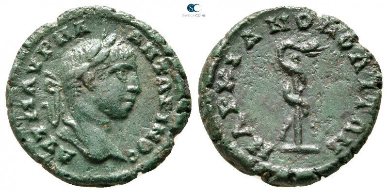 Moesia Inferior. Marcianopolis. Elagabalus AD 218-222. 
Bronze Æ

16 mm., 2,6...