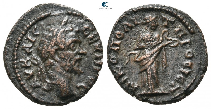 Moesia Inferior. Nikopolis ad Istrum. Septimius Severus AD 193-211. 
Bronze Æ
...