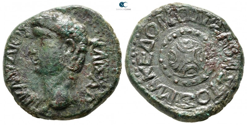 Macedon. Koinon of Macedon. Claudius AD 41-54. 
Bronze Æ

24 mm., 10,29 g.
...