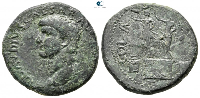 Macedon. Philippi. Claudius AD 41-54. 
Bronze Æ

26 mm., 11,16 g.



near...