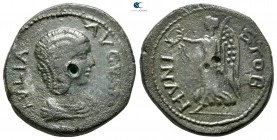 Macedon under the Romans. Stobi. Julia Domna, wife of Septimius Severus AD 193-217. Bronze Æ