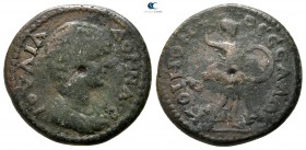 Thessaly. Koinon of Thessaly. Julia Domna, wife of Septimius Severus AD 193-217. Diassarion Æ