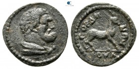 Lydia. Gordos-Iulia  . Pseudo-autonomous issue AD 200-250. Bronze Æ