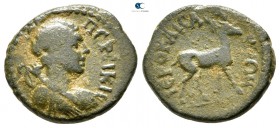 Lydia. Hierokaisareia  . Pseudo-autonomous issue circa AD 50-150. Bronze Æ
