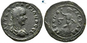 Cilicia. Hieropolis-Kastabala. Valerian I AD 253-260. Hexassarion Æ
