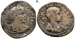 Cilicia. Ninika-Klaudiopolis . Maximinus I & Maximus Caesar
Maximus, Caesar.

Maximus, Caesar. AD 235-238. Bronze Æ
