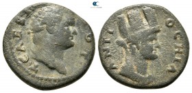 Seleucis and Pieria. Antioch. Titus, as Caesar AD 76-77. Bronze Æ