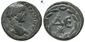 Seleucis and Pieria. Antioch. Elagabalus AD 218-222. As Æ