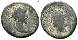 Mesopotamia. Edessa. Septimius Severus, with Abgar VIII AD 193-211. Bronze Æ