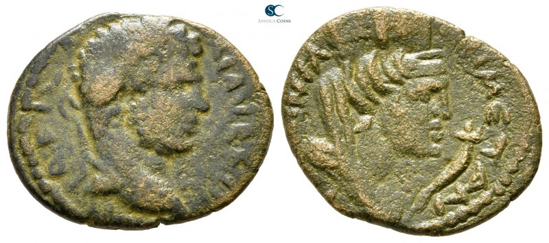 Mesopotamia. Edessa. Caracalla AD 198-217. 
Bronze Æ

20 mm., 3,06 g.



...