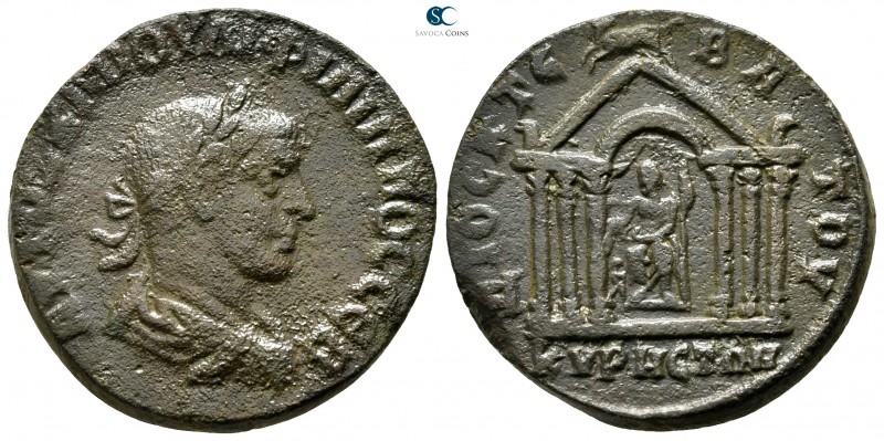 Cyrrhestica. Cyrrhus. Philip II AD 247-249. 
Bronze Æ

27 mm., 12,36 g.


...