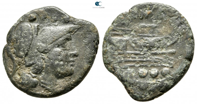 Anonymous After 211 BC. Rome
Triens Æ

21 mm., 5,52 g.



nearly very fin...