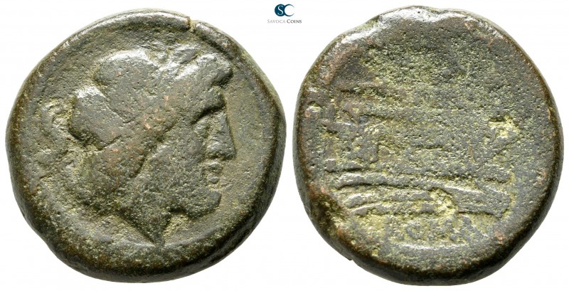 Anonymous 157-156 BC. Rome
Semis Æ

28 mm., 19,83 g.



nearly very fine