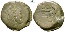 C. Junius C.f.  149 BC. Rome. As Æ