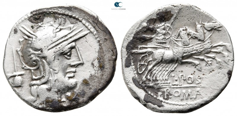 L. Postumius Albinus 131 BC. Rome
Denarius AR

20 mm., 3,85 g.



very fi...