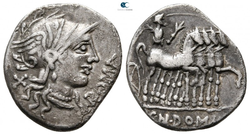 Cn. Domitius Ahenobarbus. 128 BC. Rome
Denarius AR

21 mm., 3,80 g.



ve...