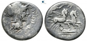 M. Cipius M.f. 115-114 BC. Rome. Denarius AR