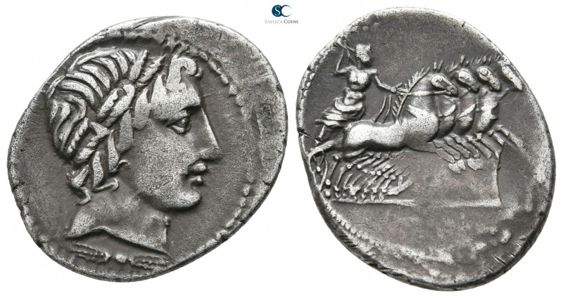 Gargilius, Ogulnius and Vergilius 86 BC. Rome
Denarius AR

23 mm., 3,79 g.
...