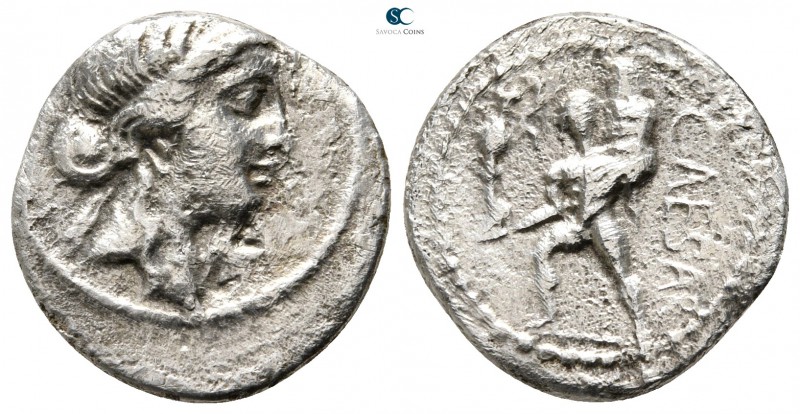 Julius Caesar 49-48 BC. Rome
Denarius AR

17 mm., 3,08 g.



nearly very ...