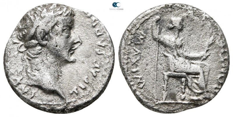 Tiberius AD 14-37. Lugdunum
Denarius AR

17 mm., 3,44 g.



nearly very f...