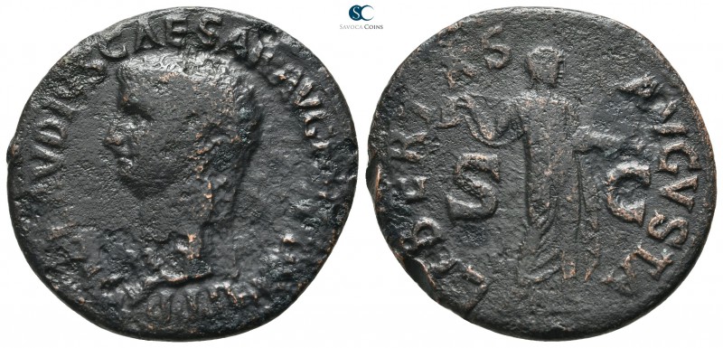 Claudius AD 41-54. Rome
As Æ

30 mm., 10,27 g.



very fine