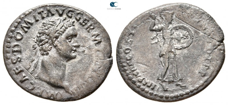 Domitian AD 81-96. Rome
Denarius AR

20 mm., 2,87 g.



very fine