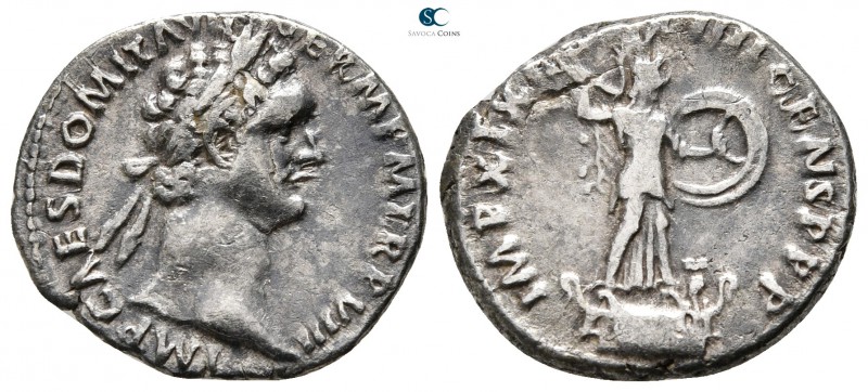 Domitian AD 81-96. Rome
Denarius AR

19 mm., 2,99 g.



nearly very fine