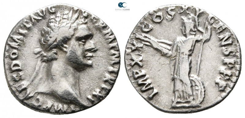 Domitian AD 81-96. Rome
Denarius AR

18 mm., 3,18 g.



very fine