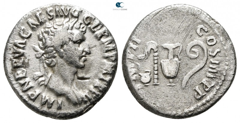Nerva AD 96-98. Rome
Denarius AR

18 mm., 2,79 g.



very fine