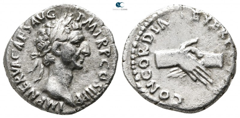 Nerva AD 96-98. Rome
Denarius AR

18 mm., 3,18 g.



very fine