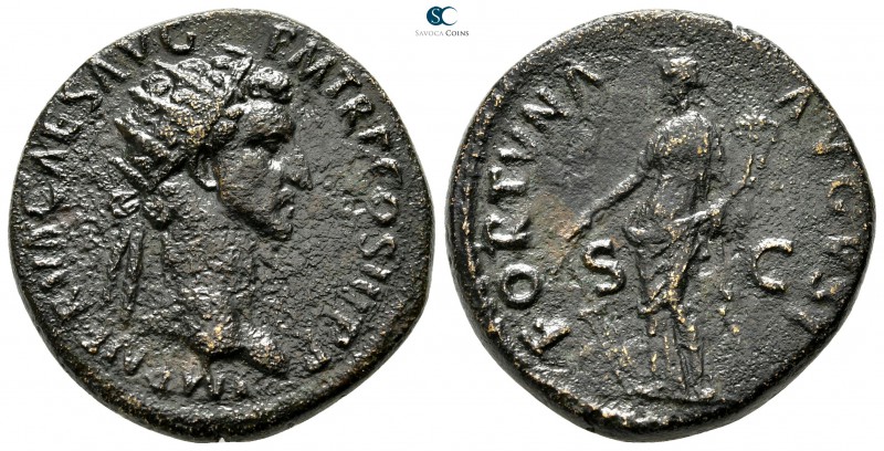 Nerva AD 96-98. Rome
Dupondius Æ

27 mm., 13,81 g.



very fine