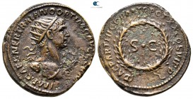 Trajan AD 98-117. Antioch. Dupondius Æ