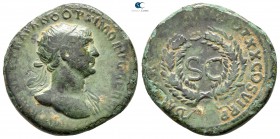 Trajan AD 98-117. Antioch. Dupondius Æ