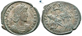 Constantius II AD 337-361. Constantinople. Maiorina Æ