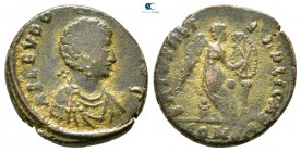 Aelia Eudoxia AD 400-404. Constantinople. Centenionalis Æ