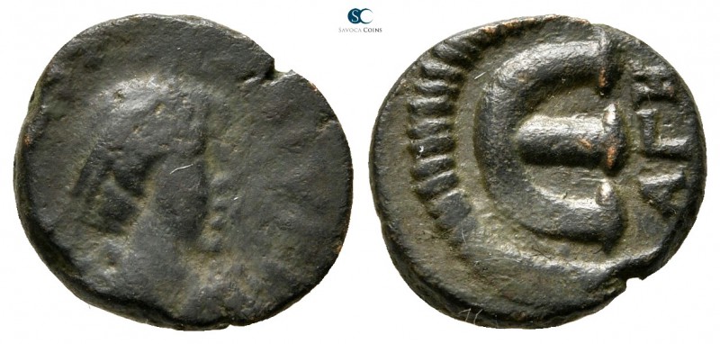 Justin I AD 518-527. Antioch
Pentanummium Æ

13 mm., 1,83 g.



very fine...