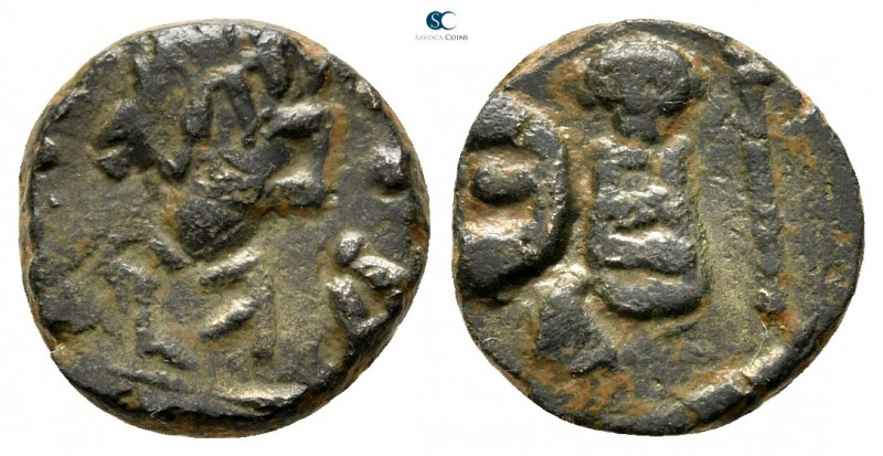 Justin I AD 518-527. Antioch
Pentanummium Æ

11 mm., 1,98 g.



nearly ve...