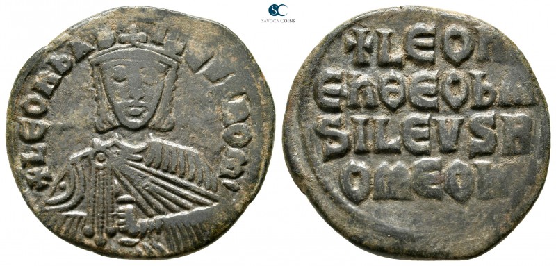 Leo VI the Wise. AD 886-912. Byzantine
Follis Æ

25 mm., 6,61 g.



very ...