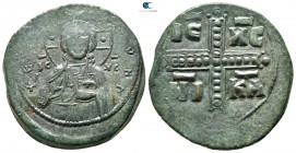 Michael IV AD 1034-1041. Constantinople. Anonymous follis Æ