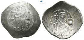Alexius I Comnenus AD 1081-1118. Constantinople. Billon aspron trachy