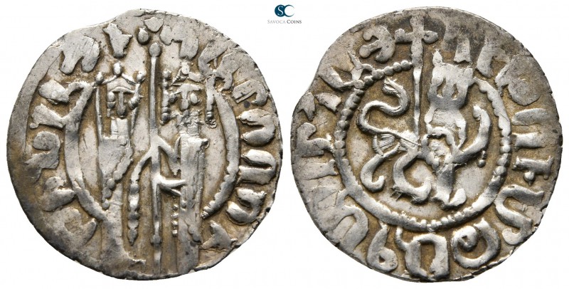Hetoum I, with Zabel AD 1226-1270. Sis
Tram AR

22 mm., 2,92 g.



very f...
