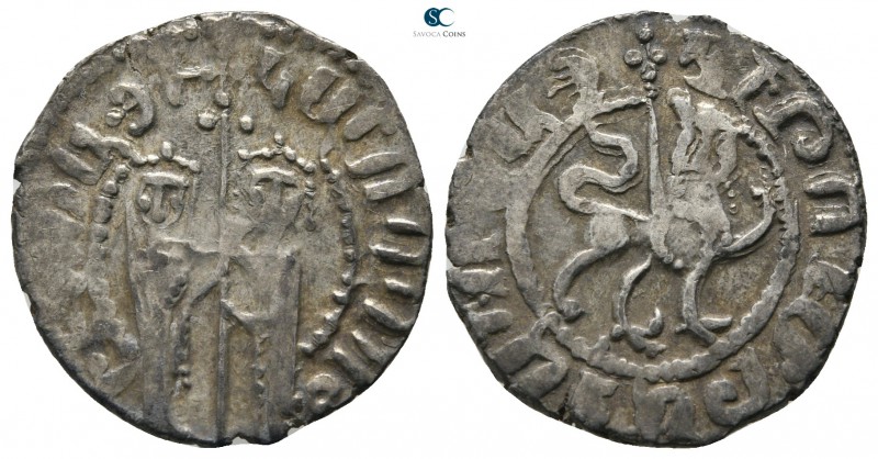 Hetoum I, with Zabel AD 1226-1270. Sis
Tram AR

21 mm., 2,84 g.



very f...