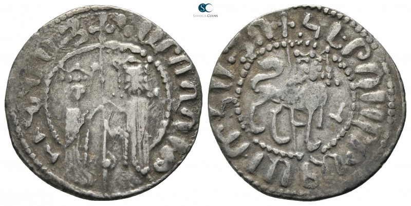 Hetoum I, with Zabel AD 1226-1270. Sis
Tram AR

20 mm., 3,00 g.



very f...
