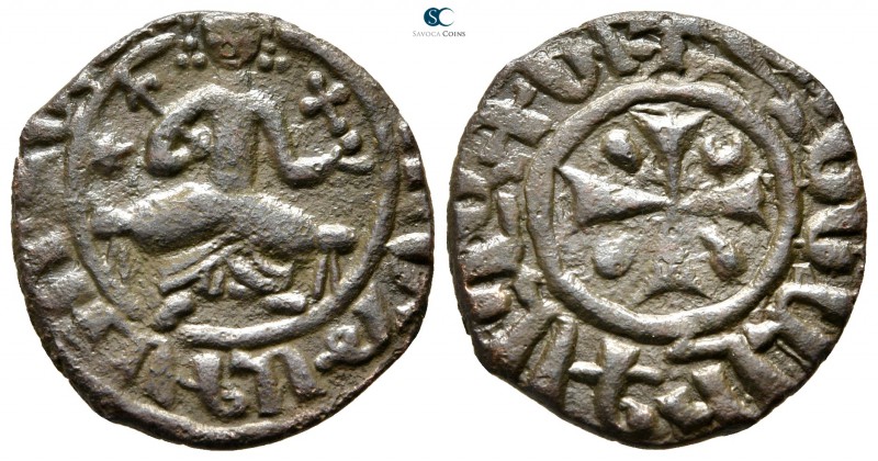 Levon III AD 1301-1307. 
Kardez Æ

21 mm., 3,18 g.



very fine