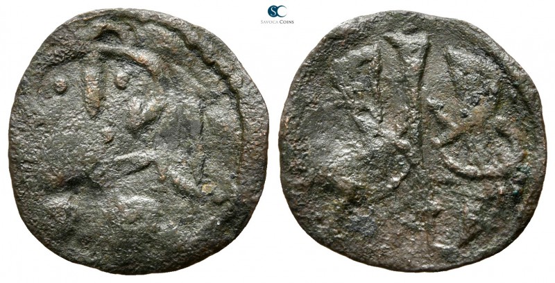 Ivan Aleksandar AD 1331-1371. Tarnovo
Trachy AE

18 mm., ,88 g.



fine