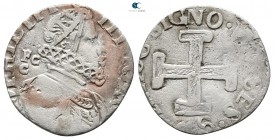 Italy. Napoli (Naples) mint). Napoli (Regno). Filippo III di Spagna AD 1598-1621.  Dated AD 1620 (?). Carlino AR